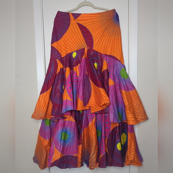 WHY Dress NWT Colorful Polyester Fabric Size M - Picture 4 of 16